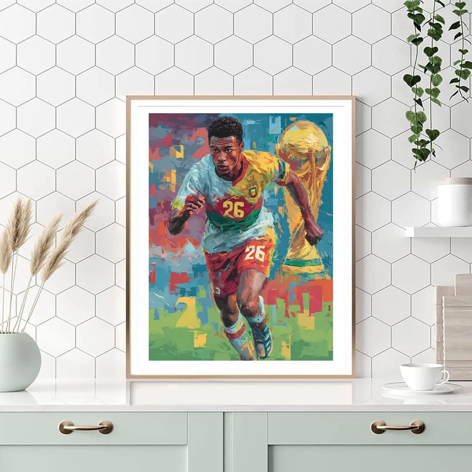Kudus Fifa 2026 Pulse Paint by numbers art