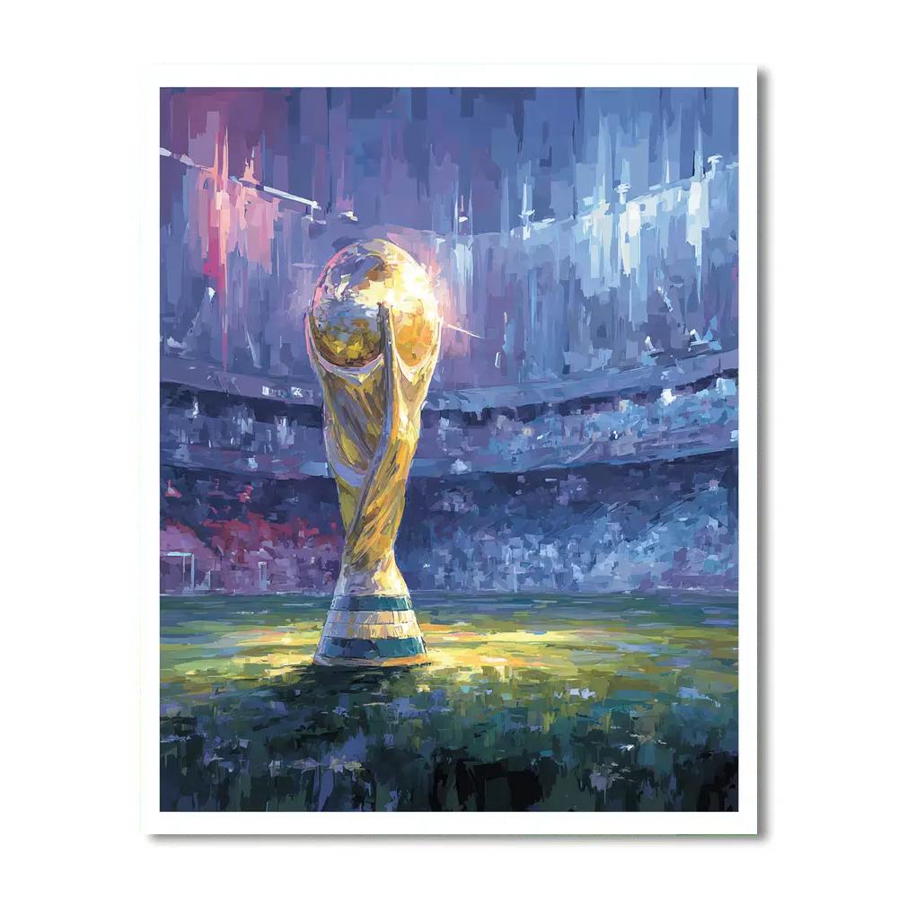 Toronto Fifa 2026 Glow Paint by numbers kits