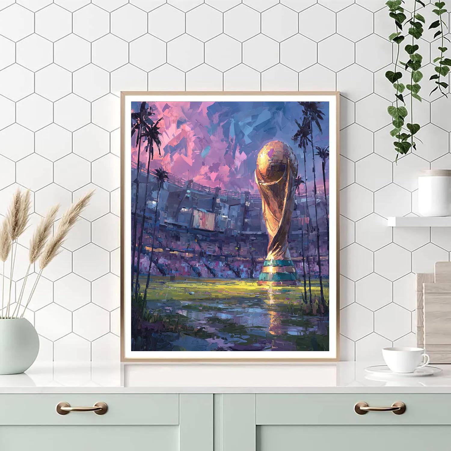 Miami Fifa 2026 Reflection Numbered painting kits