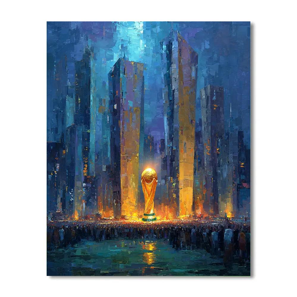 Fifa 2026 Final Night DIY paint by numbers
