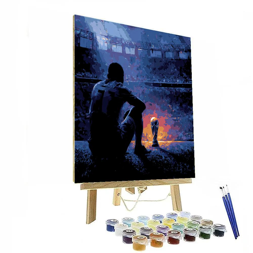 Japan Fifa 2026 Blue Hour Numbered painting kits