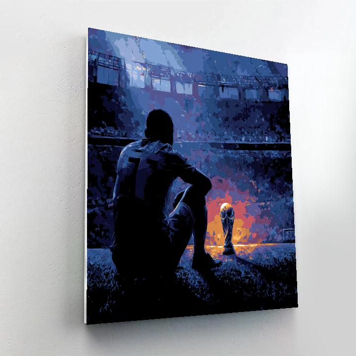 Japan Fifa 2026 Blue Hour Numbered painting kits