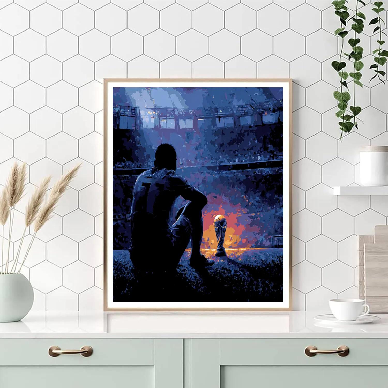 Japan Fifa 2026 Blue Hour Numbered painting kits