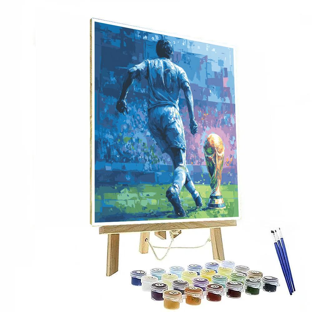 Uzbekistan Fifa 2026 Dawn Paint by numbers kits