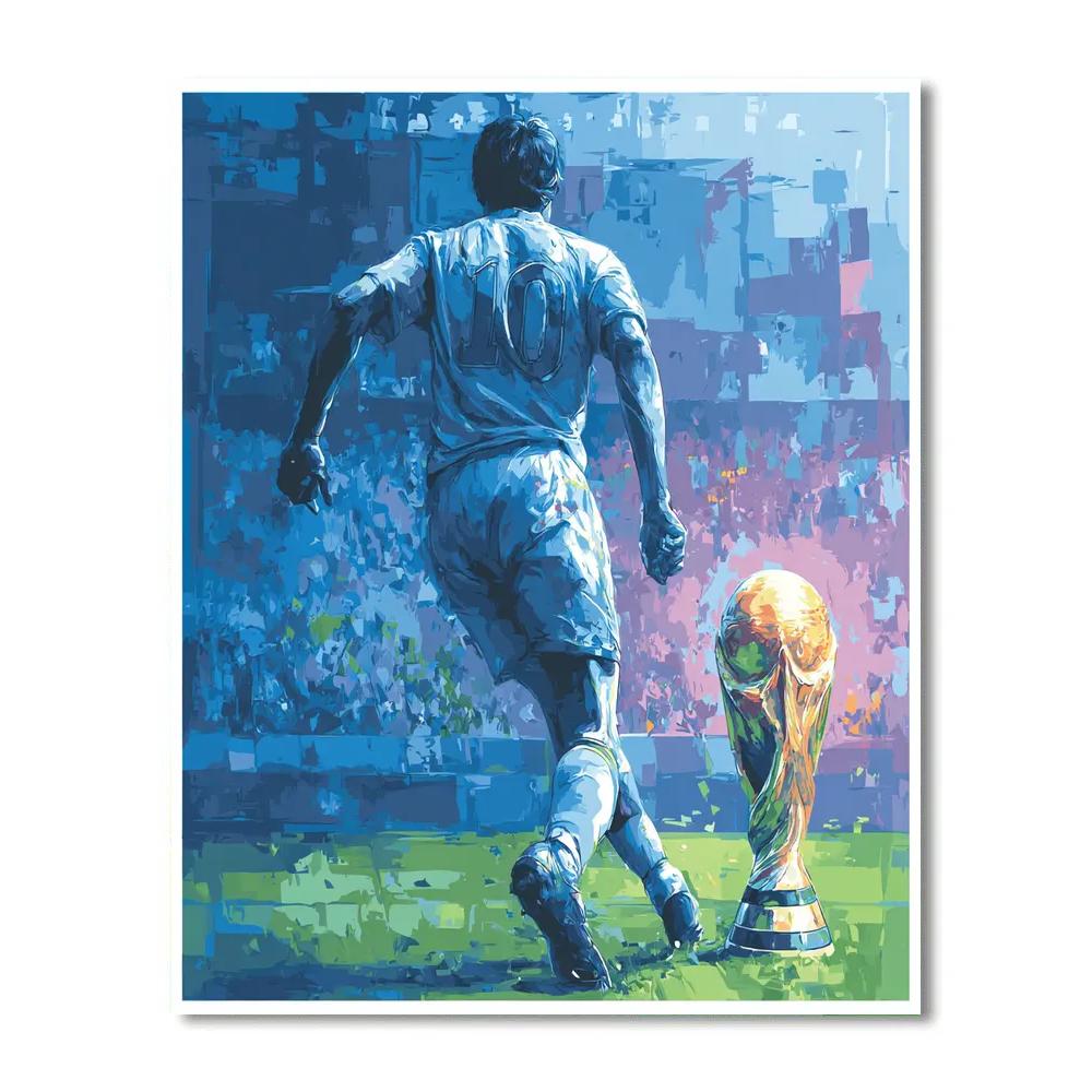Uzbekistan Fifa 2026 Dawn Paint by numbers kits