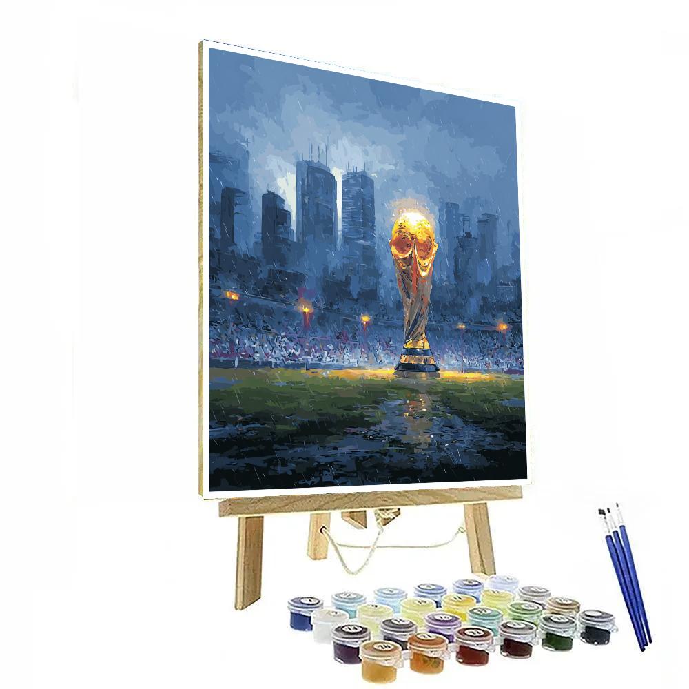 Seattle Fifa 2026 Rainlight Numbered painting kits