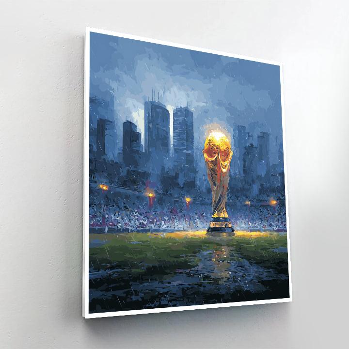 Seattle Fifa 2026 Rainlight Numbered painting kits