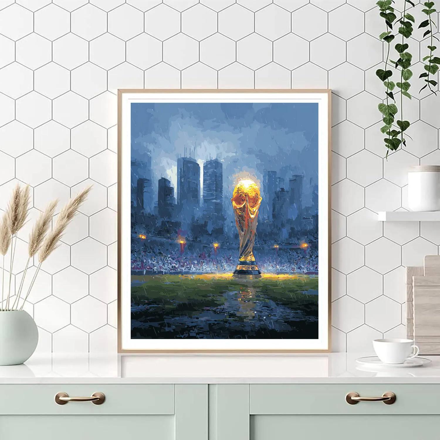 Seattle Fifa 2026 Rainlight Numbered painting kits