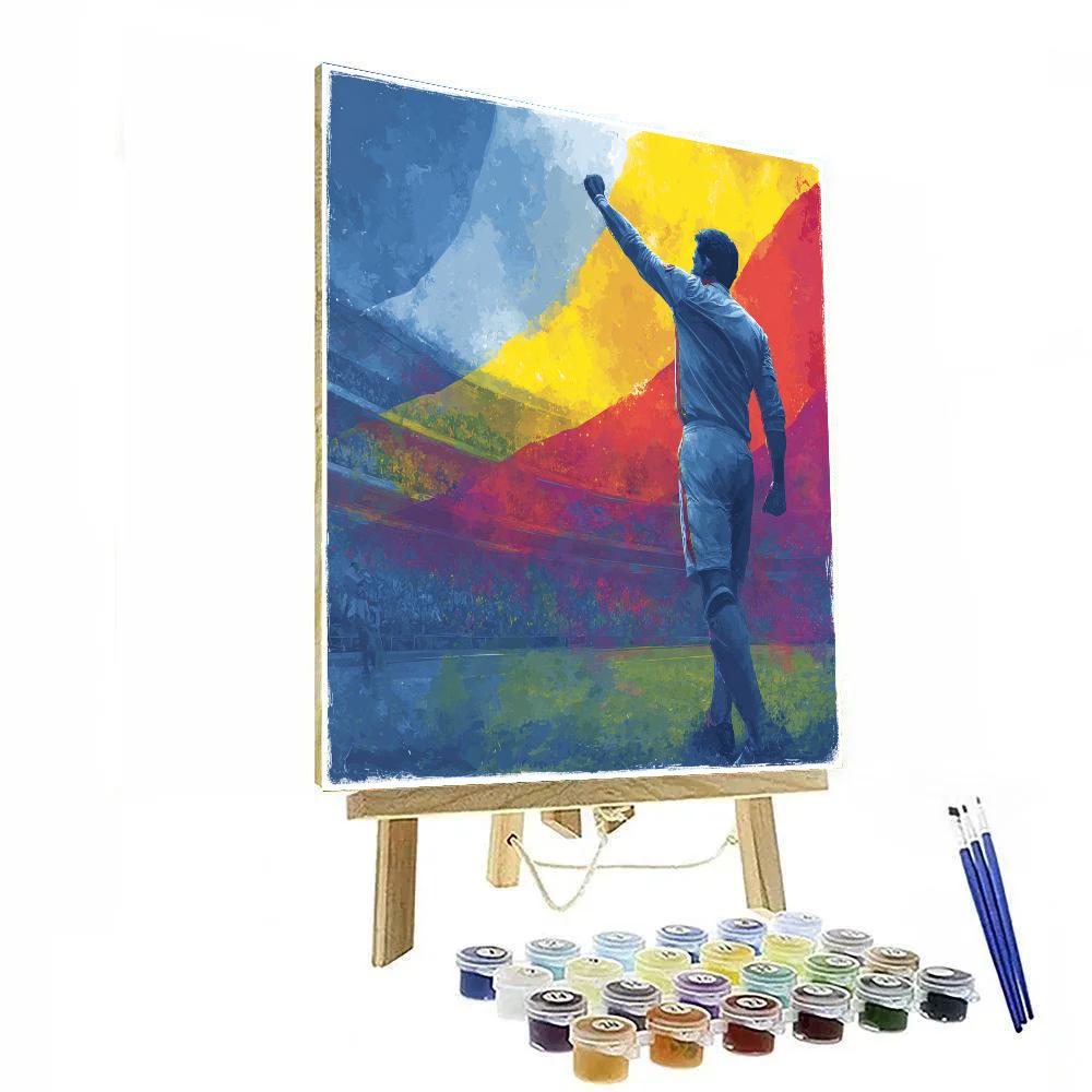 Panama Fifa 2026 Wave painting number kit