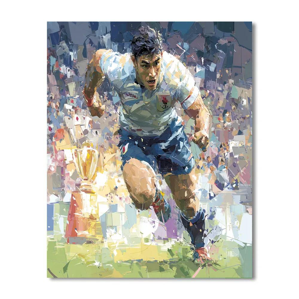 Mitoma Fifa 2026 Blue paint by color