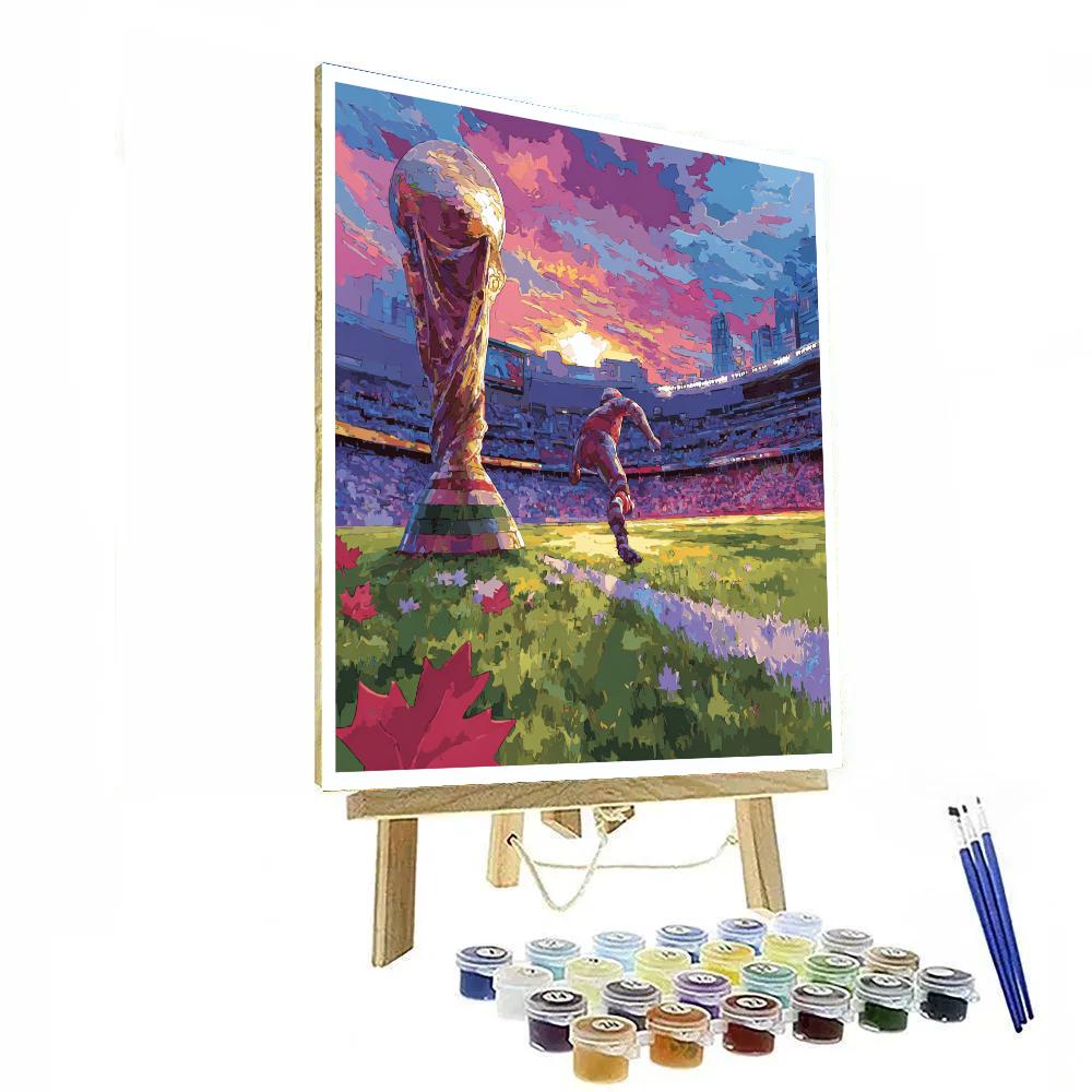 Davies Fifa 2026 Speed Number painting