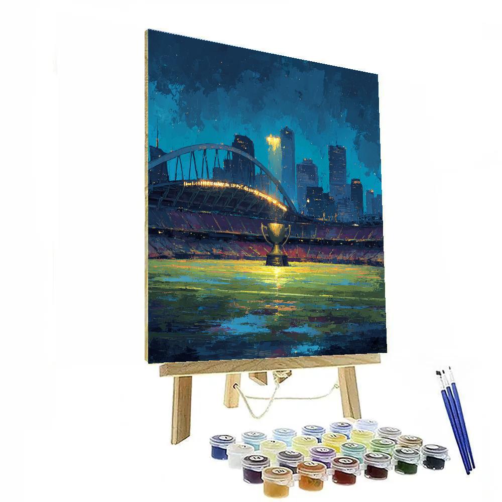 Seattle Fifa 2026 Rainlight DIY paint by numbers