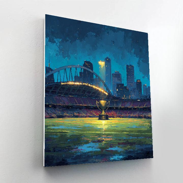 Seattle Fifa 2026 Rainlight DIY paint by numbers