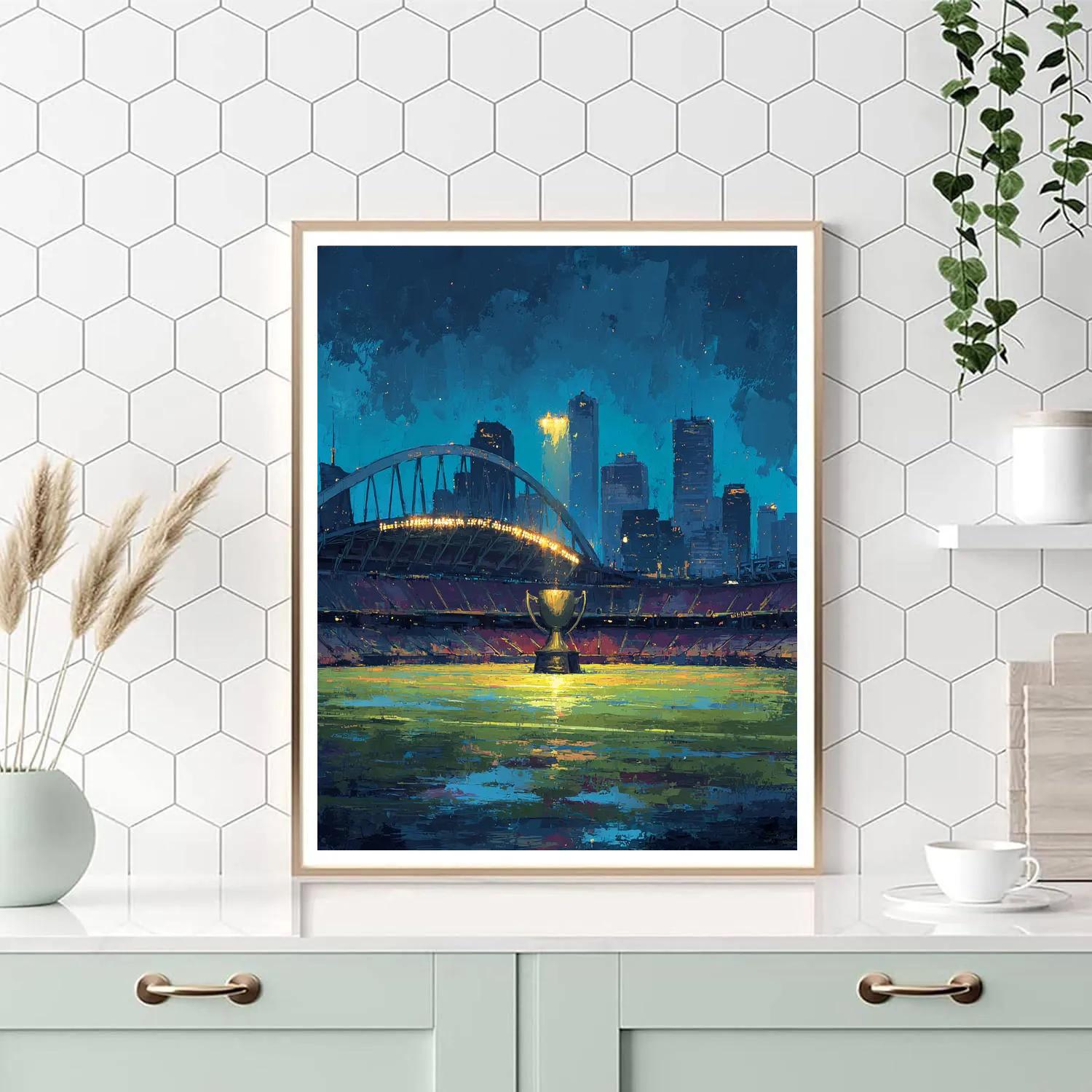 Seattle Fifa 2026 Rainlight DIY paint by numbers