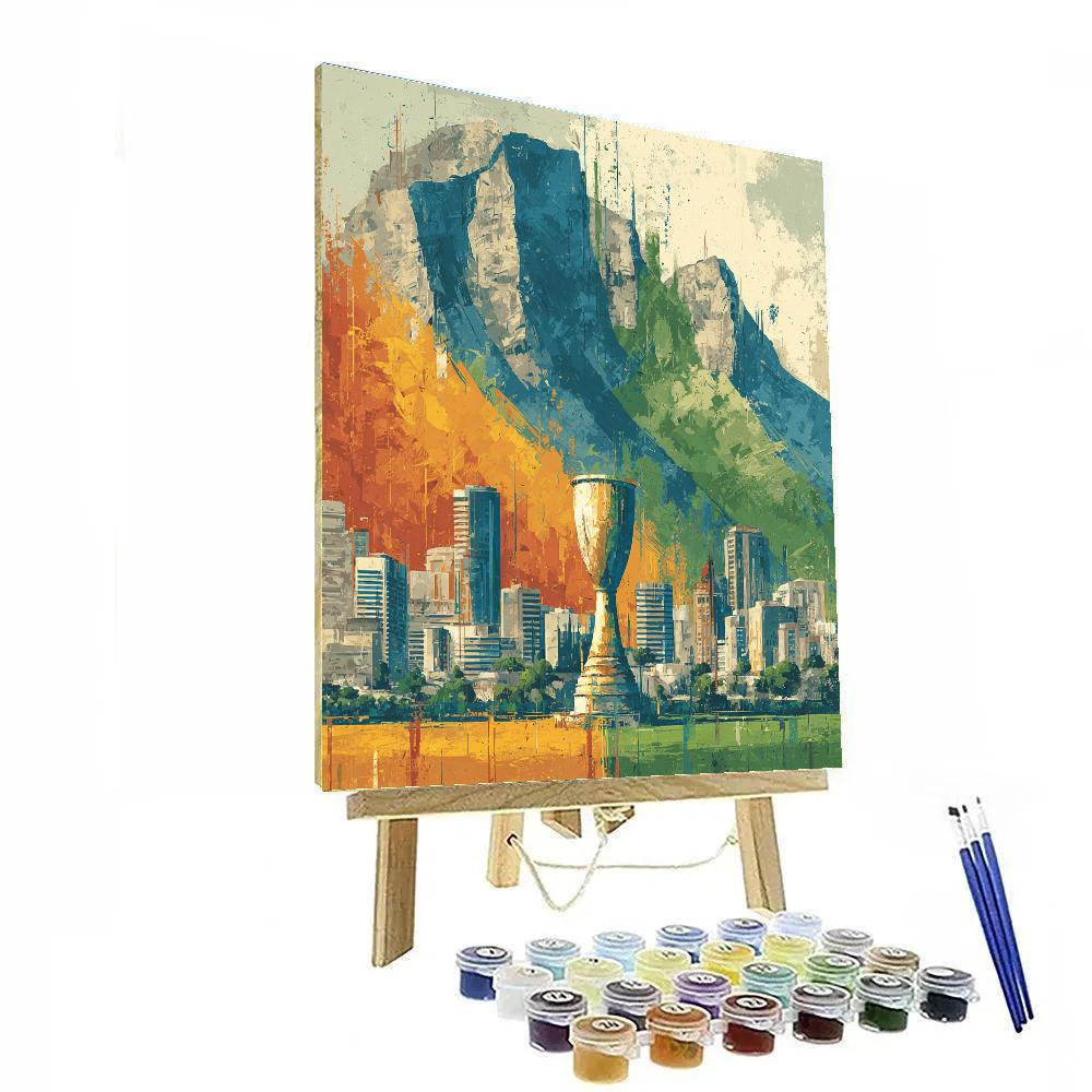 Monterrey Fifa 2026 Lights Numbered painting kits