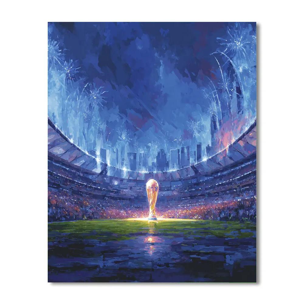 Fifa 2026 Final Glow Paint by numbers kits