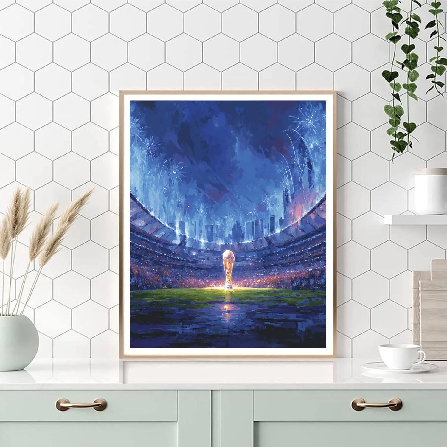 Fifa 2026 Final Glow Paint by numbers kits