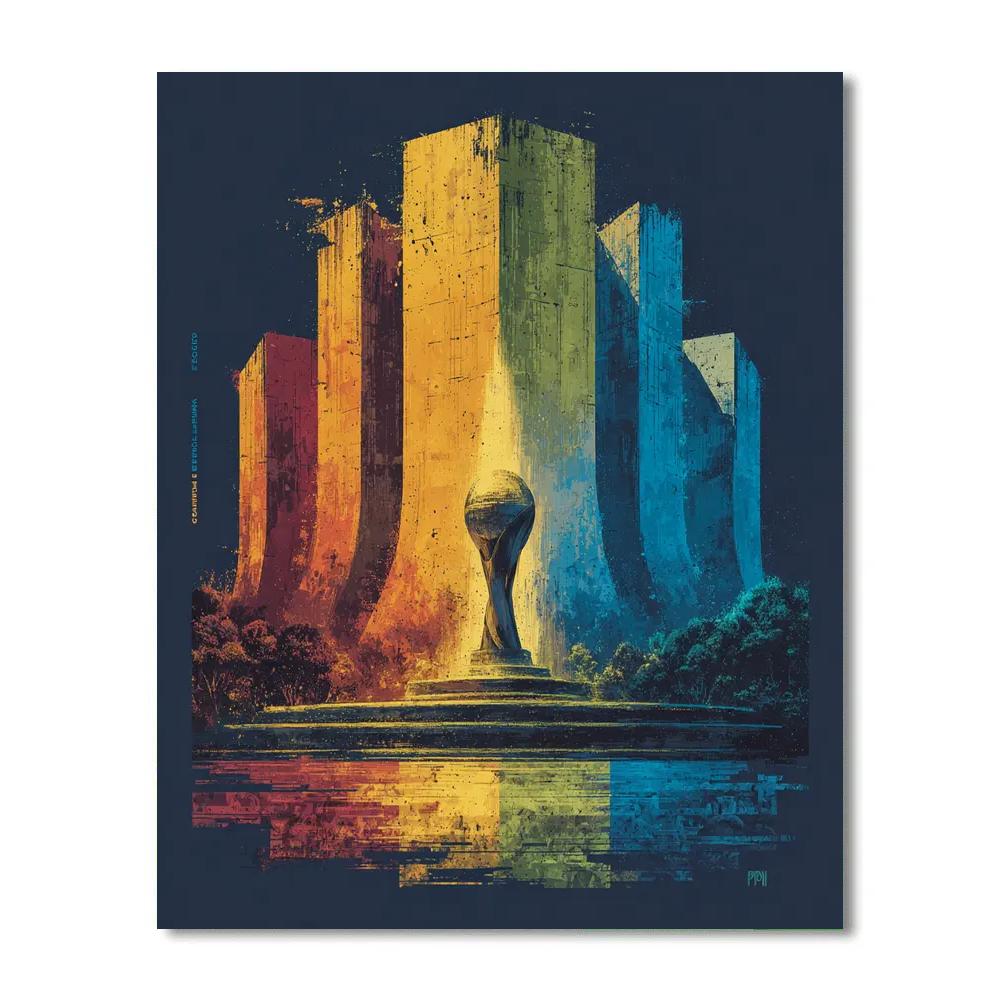 Group H Fifa 2026 painting number kit