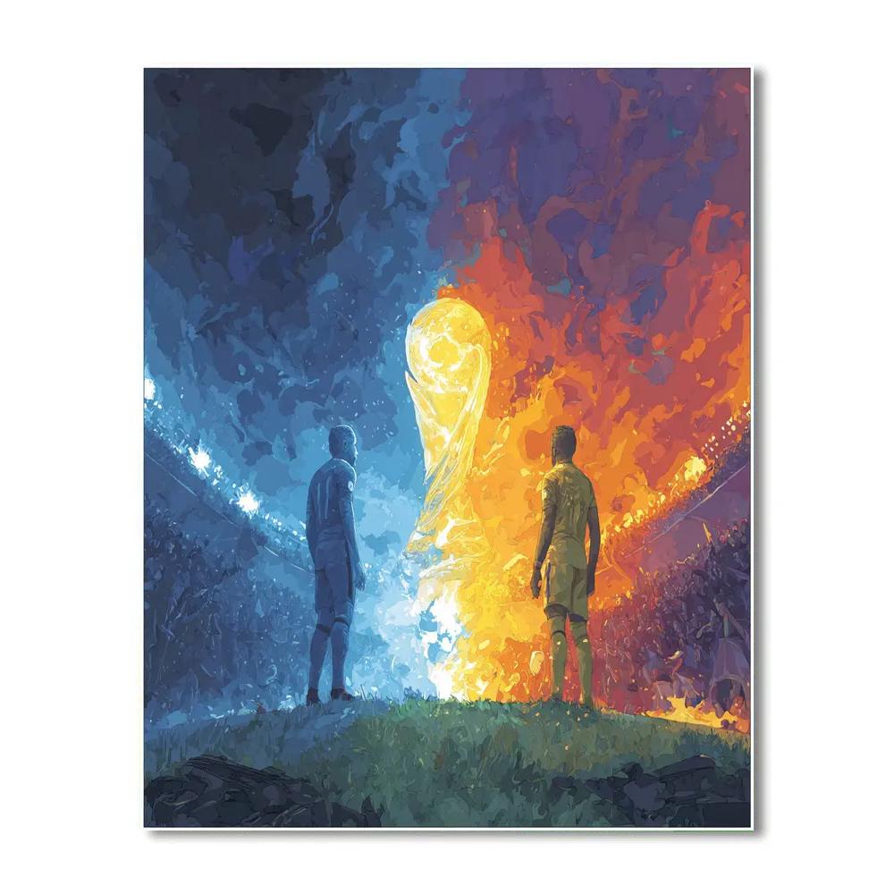 Fifa 2026 France Vs Senegal Painting by numbers kit