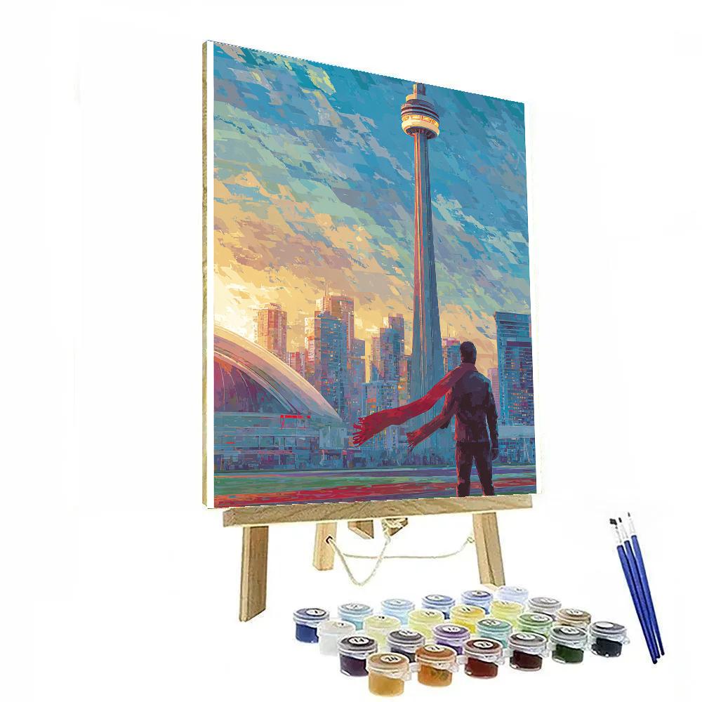 Toronto Fifa 2026 Glow painting number kit