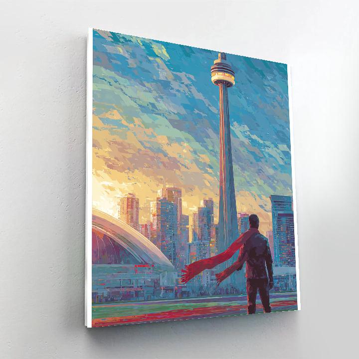 Toronto Fifa 2026 Glow painting number kit