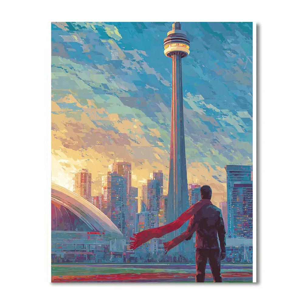 Toronto Fifa 2026 Glow painting number kit