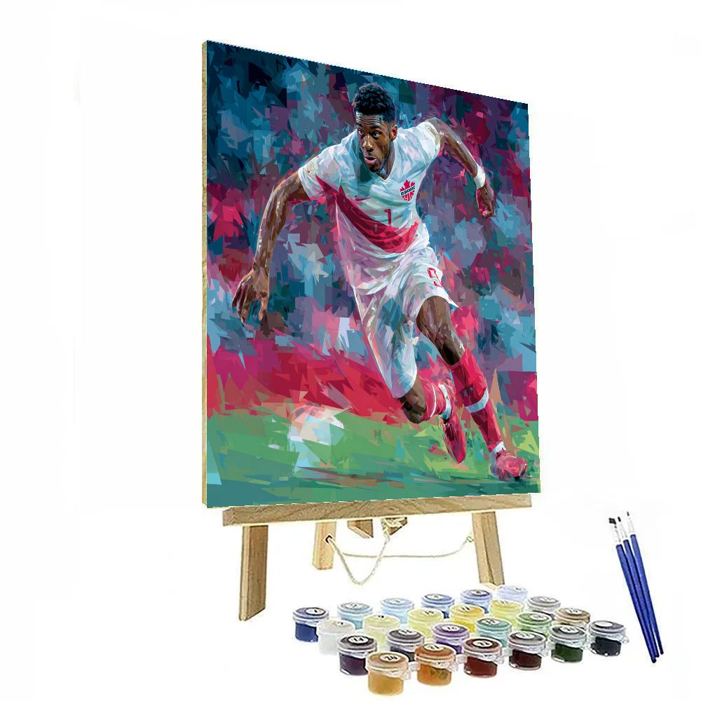 Davies Fifa 2026 Speed DIY paint by numbers