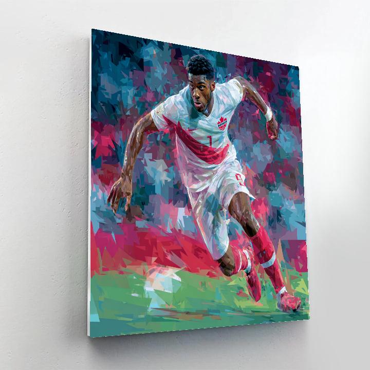 Davies Fifa 2026 Speed DIY paint by numbers