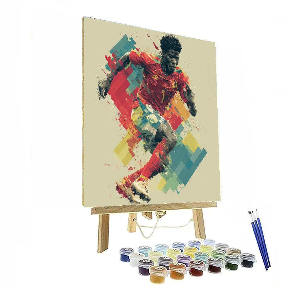 Kudus Fifa 2026 Pulse Number painting