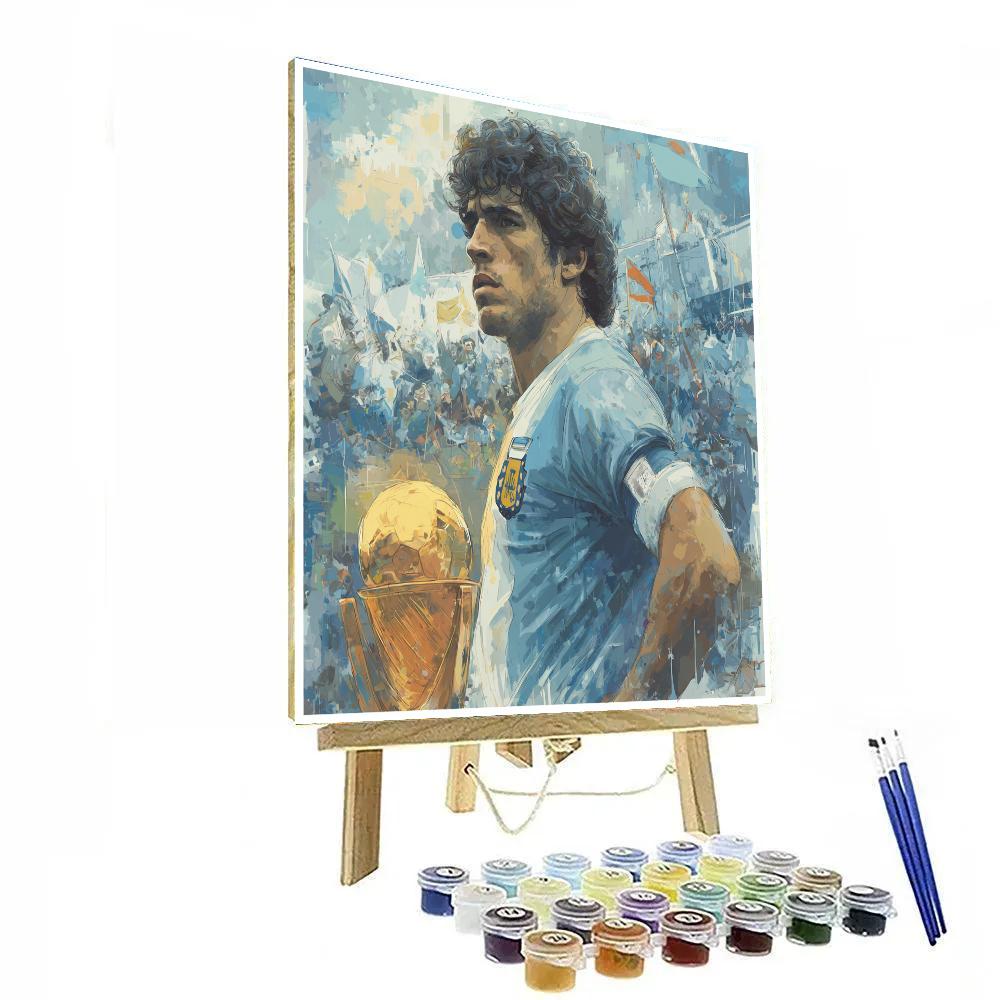 Valverde Fifa 2026 Flame Paint by numbers kits