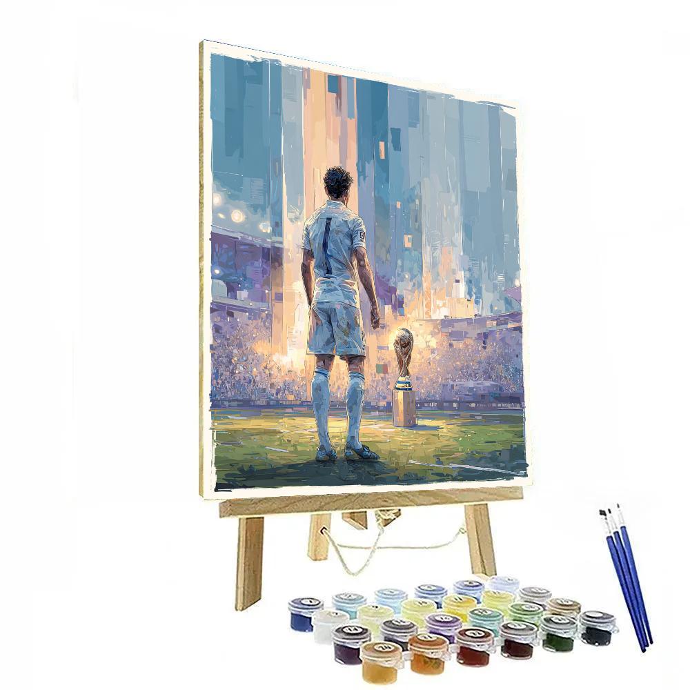Fifa 2026 Zidane Legacy paint by numbers
