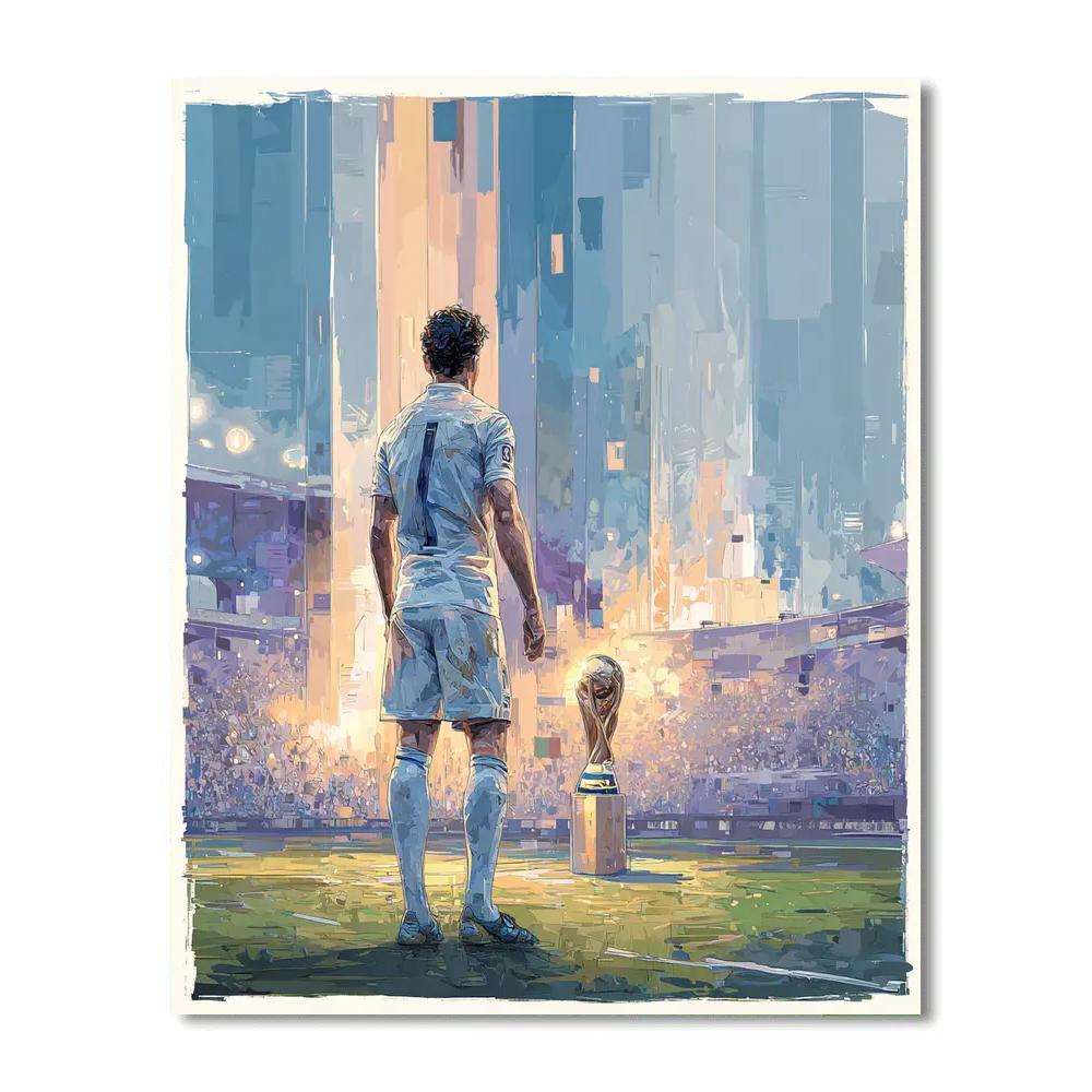 Fifa 2026 Zidane Legacy paint by numbers