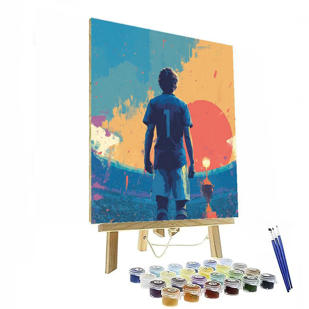 Japan Fifa 2026 Dawn paint by numbers