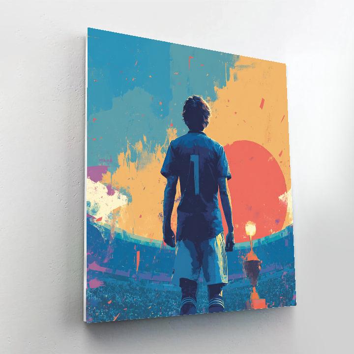 Japan Fifa 2026 Dawn paint by numbers