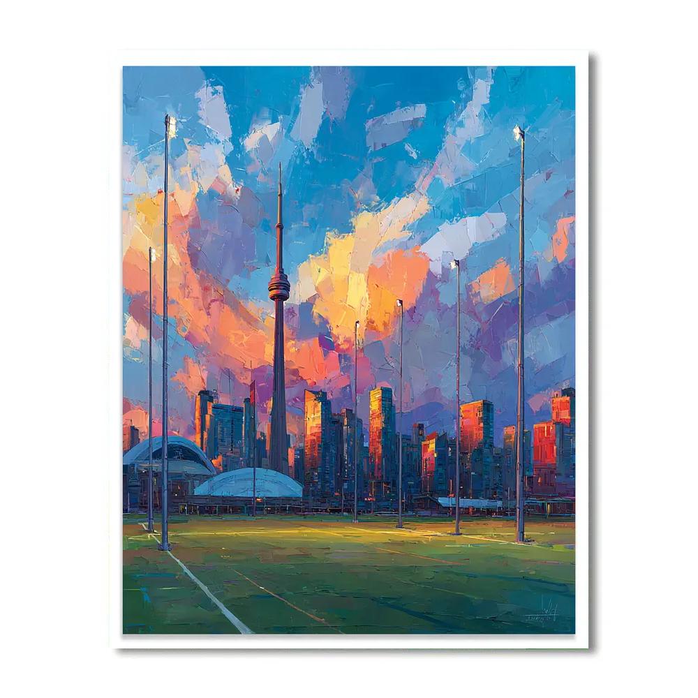 Toronto Fifa 2026 Glow paint by color