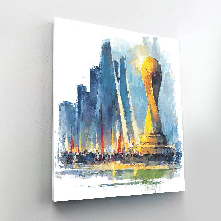 Monterrey Fifa 2026 Lights Paint by numbers kits