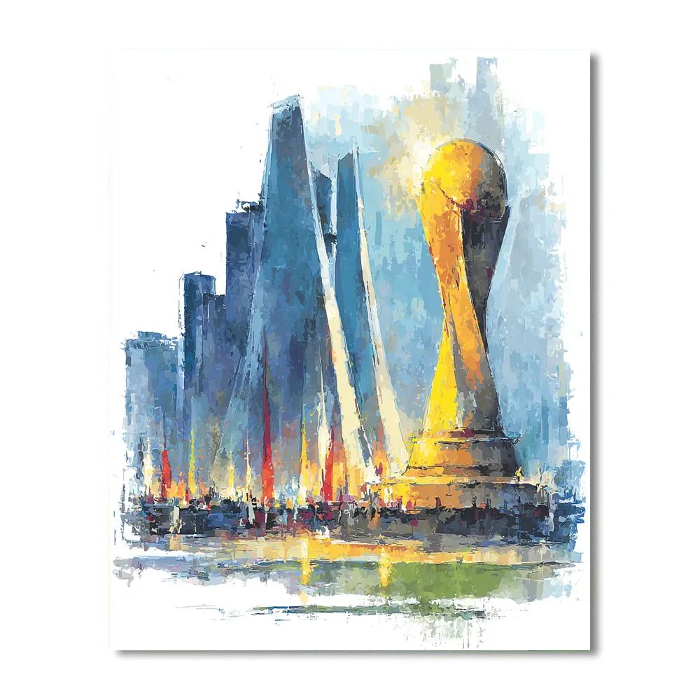Monterrey Fifa 2026 Lights Paint by numbers kits