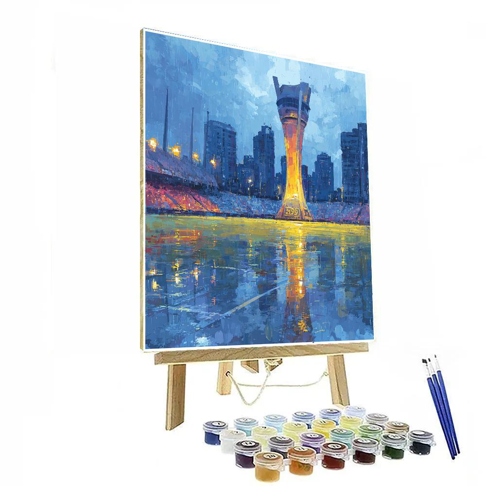 Seattle Fifa 2026 Rainlight paint by number