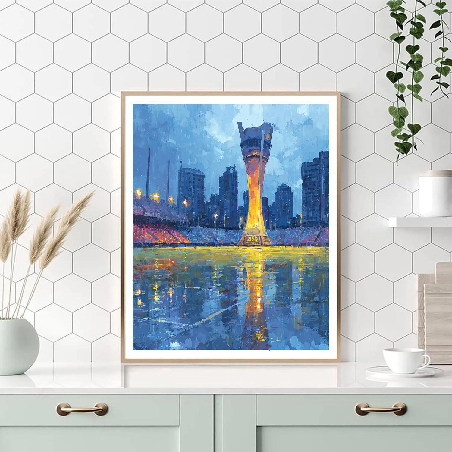 Seattle Fifa 2026 Rainlight paint by number