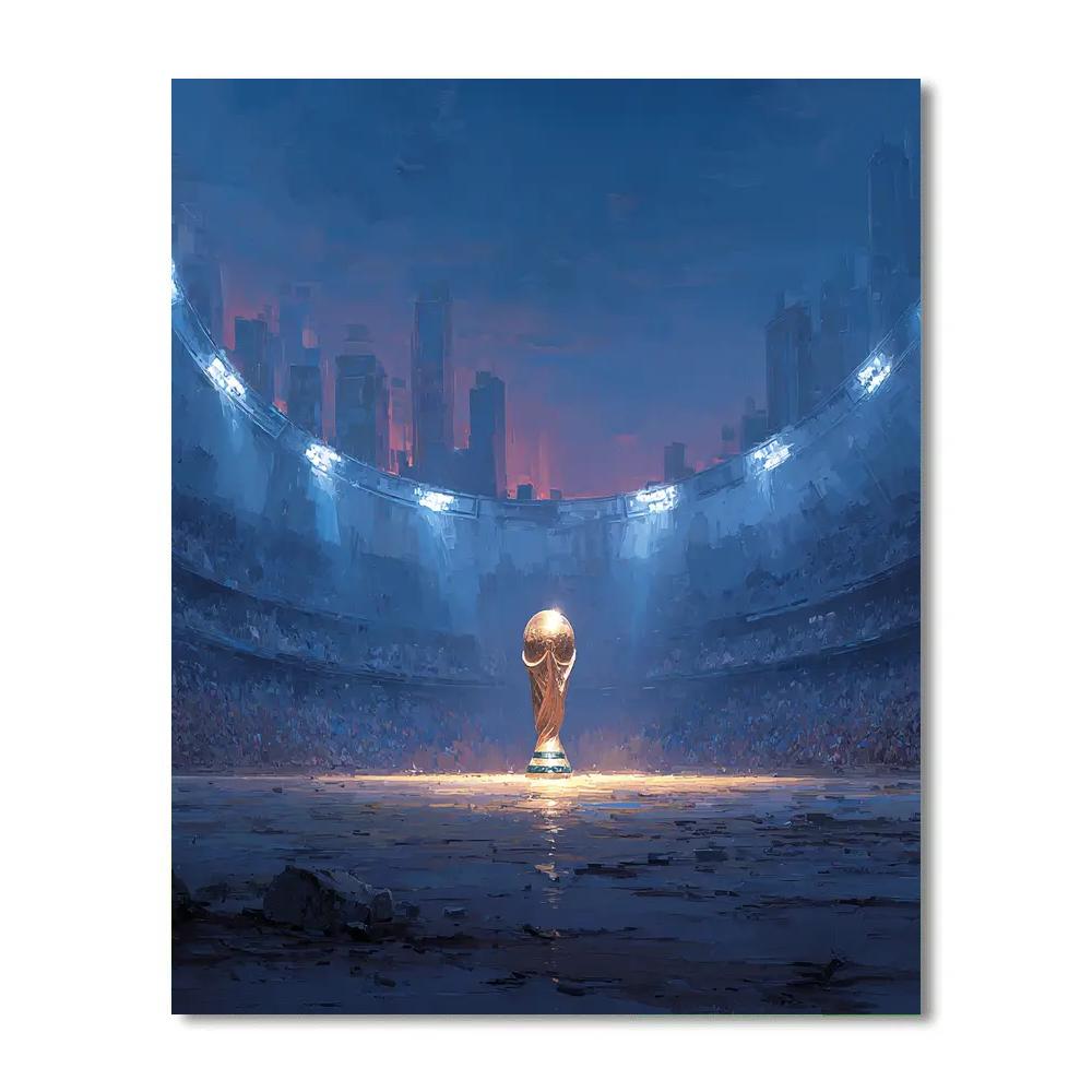 Fifa 2026 Final Night Number painting