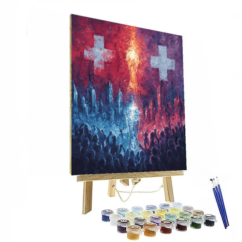 Fifa 2026 Canada Vs Switzerland painting number kit
