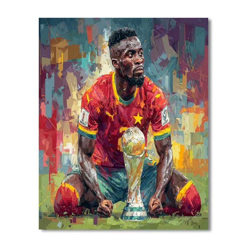 Kudus Fifa 2026 Pulse Painting by numbers kit