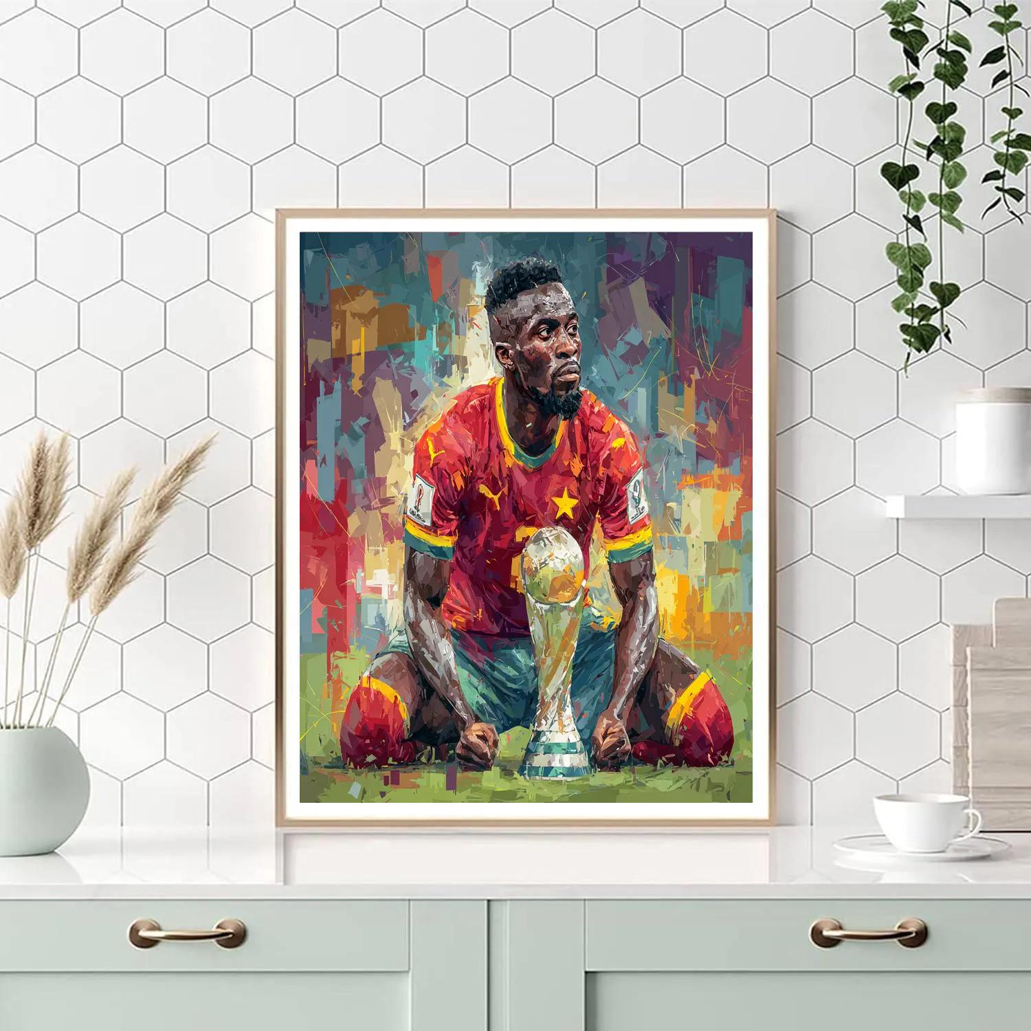 Kudus Fifa 2026 Pulse Painting by numbers kit