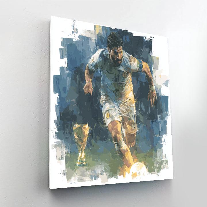 Fifa 2026 Valverde Flame Painting by numbers kit
