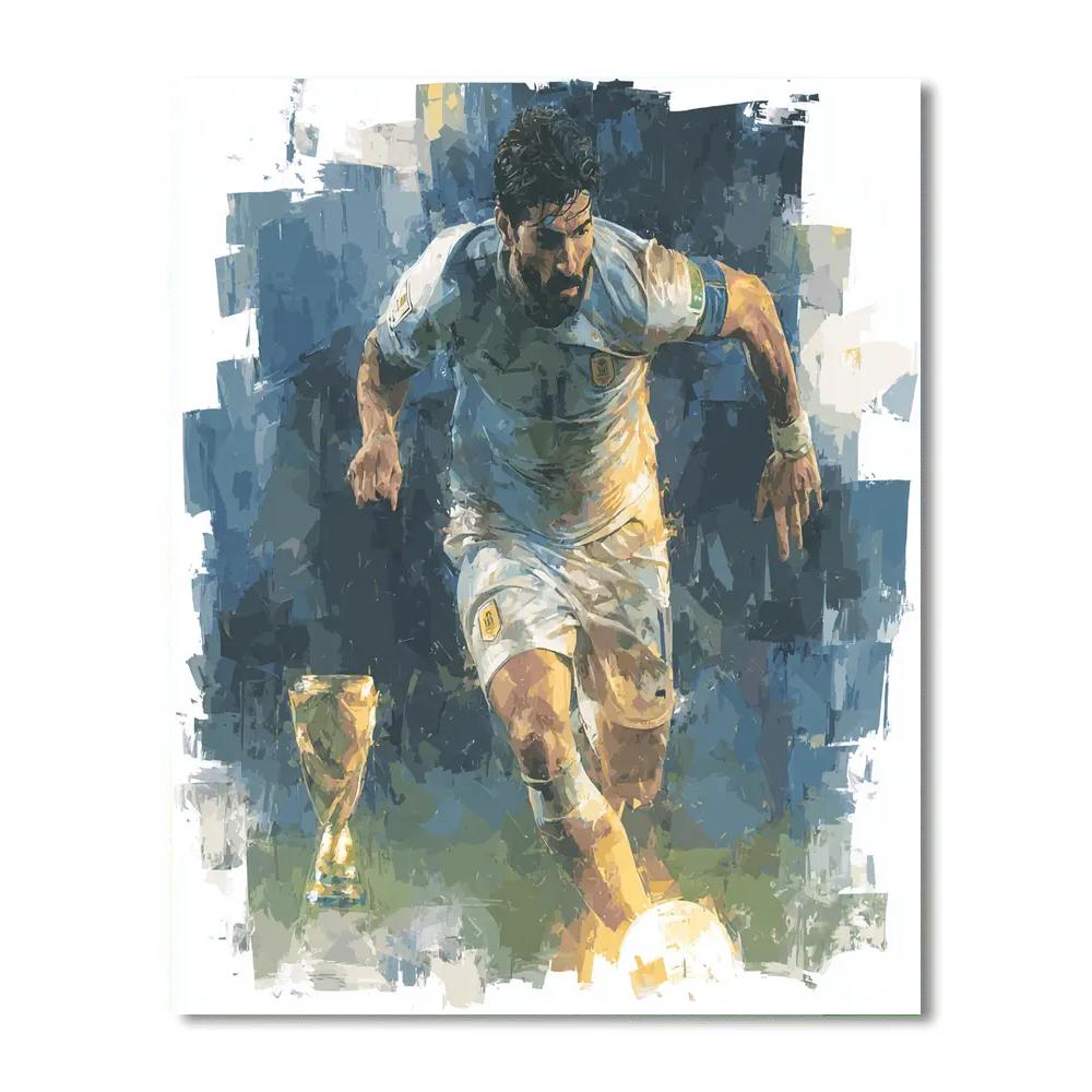 Fifa 2026 Valverde Flame Painting by numbers kit