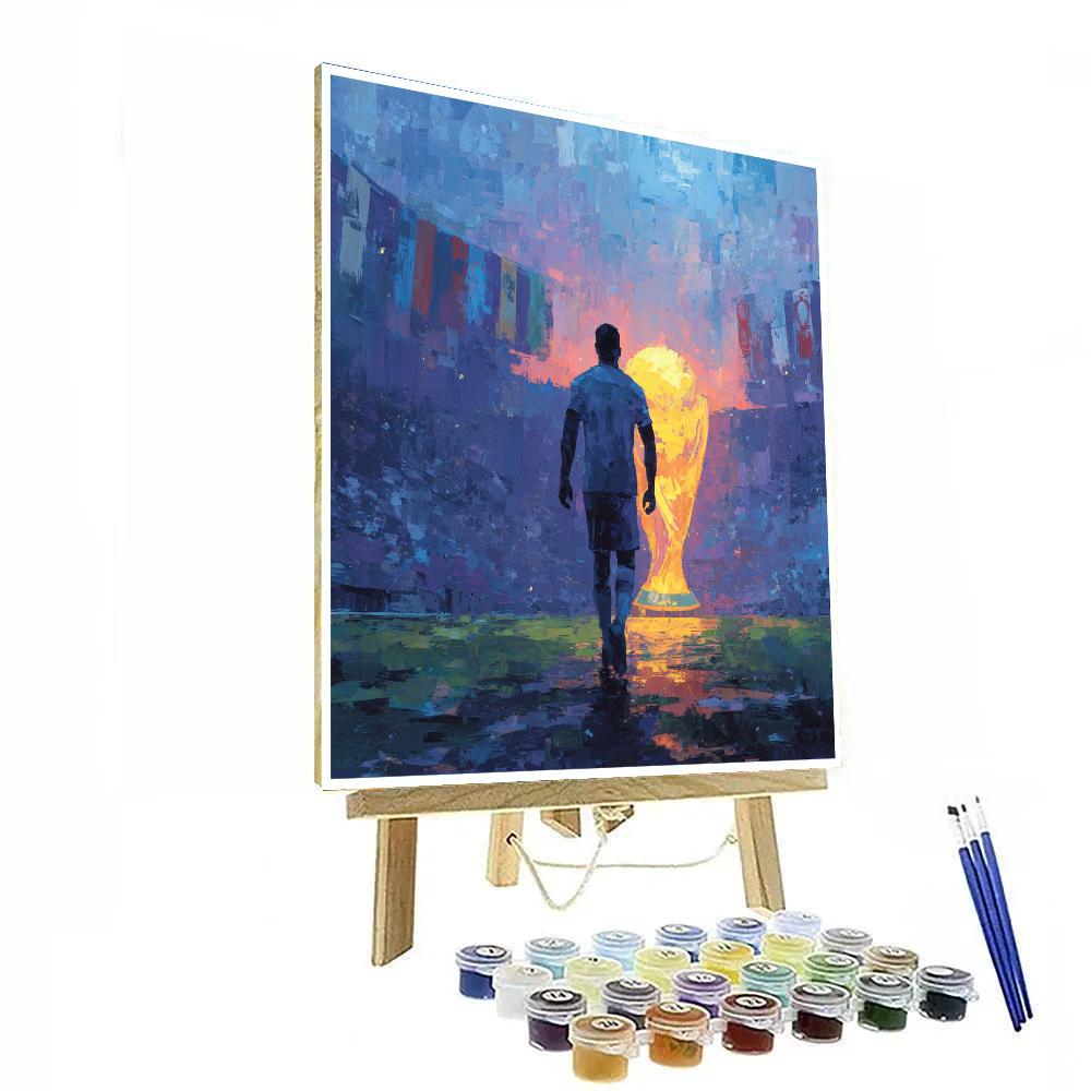 Uzbekistan Fifa 2026 Dawn paint by number