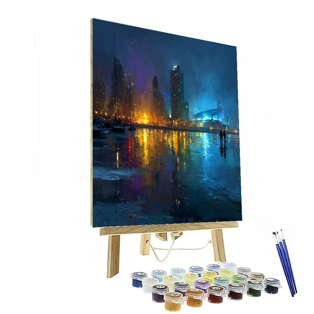 Seattle Fifa 2026 Rainlight paint by number
