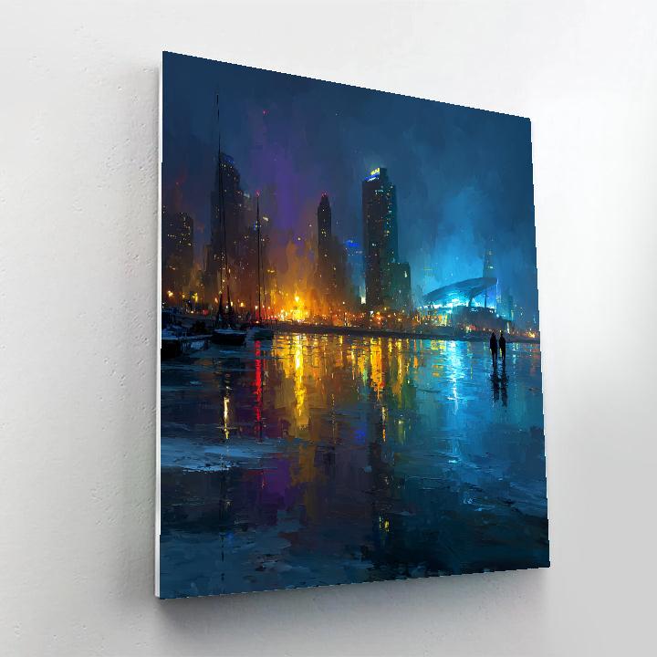 Seattle Fifa 2026 Rainlight paint by number