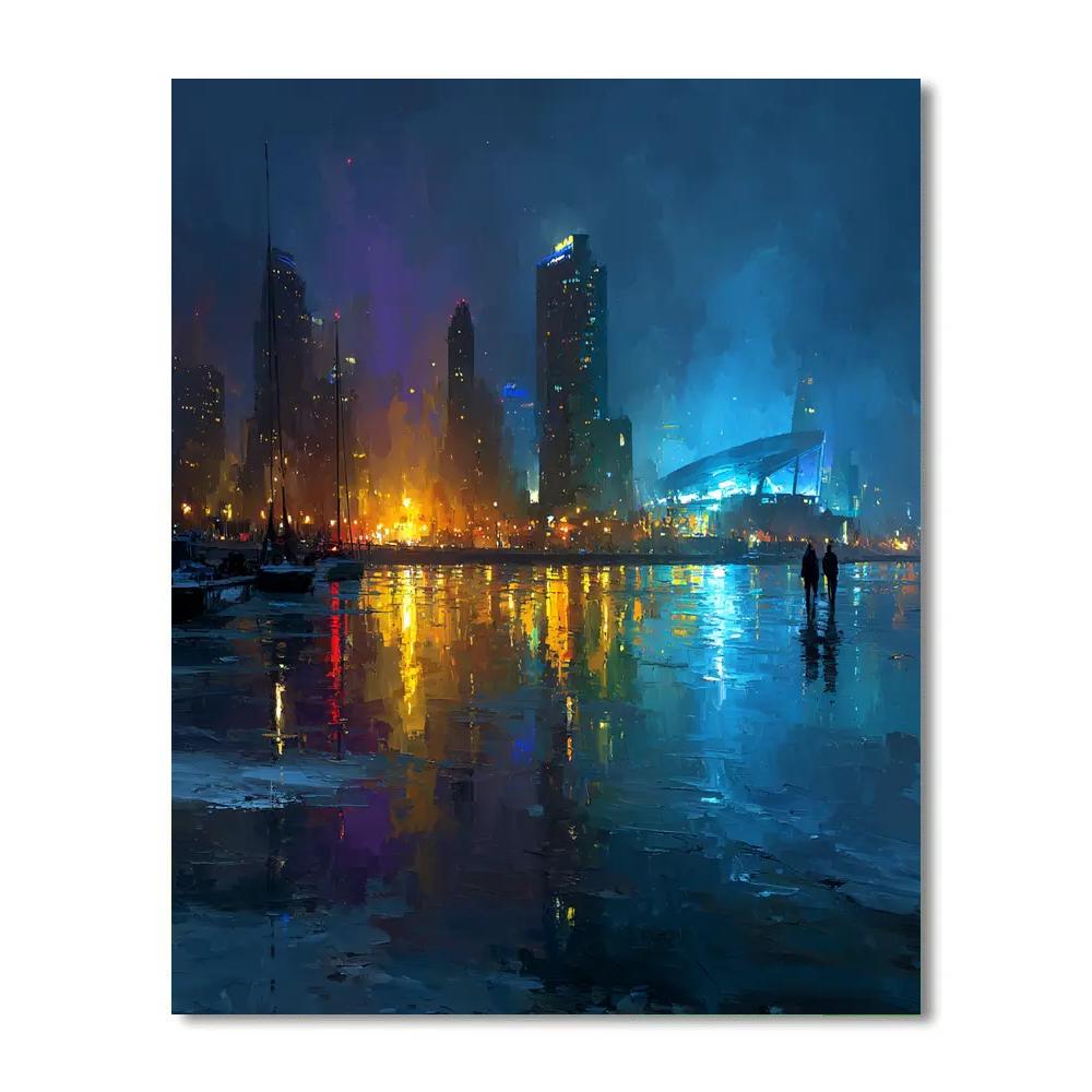 Seattle Fifa 2026 Rainlight paint by number
