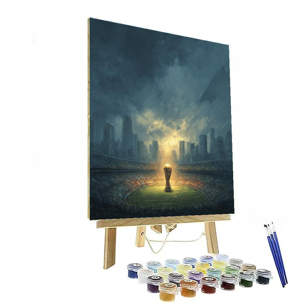 Monterrey Fifa 2026 Lights Numbered painting kits